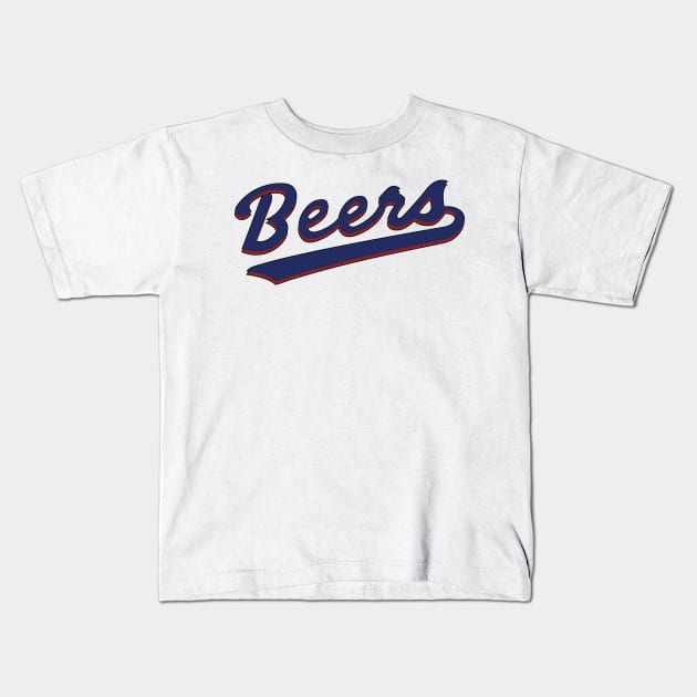 Beers Kids T-Shirt by tvshirts